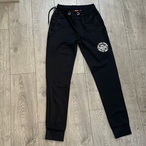 Black joggers